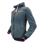 Sweat � capuche moto femme harisson stingray lady gris - s