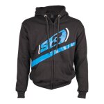 Sweat � capuche s3 alaska noir / bleu - xs