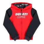 Sweat à capuche zippé enfant ducati racing ducati corse red - 4 / 6 ans Sweat à capuche zippé enfant ducati racing ducati corse red - 4 / 6 ans