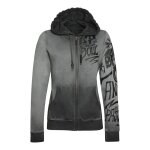 Sweat  capuche zipp femme acerbis sp club heaven gris / multicolore -