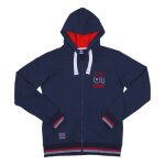 Sweat � capuche zipp� femme kenny suzuka woman blue - s