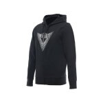 Sweat zippé à capuche dainese logo noir / blanc - s Sweat zippé à capuche dainese logo noir / blanc - s
