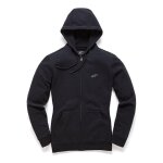 Sweat zipp� � capuche femme alpinestars effortless noir - xs