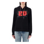 Sweat zipp  capuche femme fabio quartararo fq20 woman noir / rouge 2