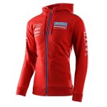 Sweat zippé à capuche troy lee designs team gas gas rouge - s Sweat zippé à capuche troy lee designs team gas gas rouge - s