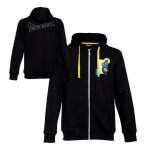 Sweat zipp� � capuche vespa heritage noir - 2xl