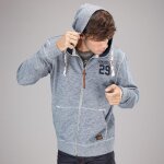 Sweat zipp� capuche von dutch andrew - l