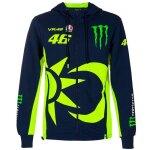 Sweat zipp� � capuche vr46 replic monster bleu 2020 - s