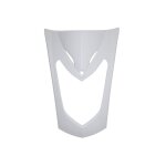Tablier avant adaptable kymco 50 agility blanc brillant