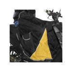 Tablier couvre jambe universel noir intérieur velours Tablier couvre jambe universel noir intérieur velours