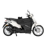 Tablier universel bagster pour scooters fond plat