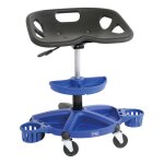 Tabouret d'atelier r�glable cyclus creeper 2. 0 plateau outils & conte