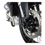 Tampons de protection de fourche r&g racing noirs moto guzzi stelvio 2