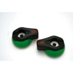 Tampon de protection lsl crash pad ii vert