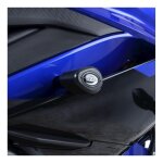 Tampons de protection r&g racing aero noir yamaha yzf - r3 19 - 20