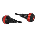 Tampon de protection top block rond avoc noir / rouge anodis d. 10