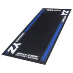 Tapis de garage biketek serie 5 yamaha yz noir / bleu 190x80cm