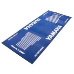 Tapis de garage biketek yamaha bleu 190x80 cm