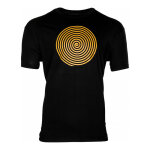 Tee - shirt alpinestars oscars spiral noir / moutarde - s Tee - shirt alpinestars oscars spiral noir / moutarde - s
