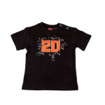 Tee - shirt bébé fabio quartararo fq20 baby noir 2023 - 3 / 6 mois Tee - shirt bébé fabio quartararo fq20 baby noir 2023 - 3 / 6 mois