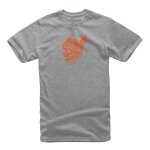 Tee - shirt enfant alpinestars kid s demon grey heather - m
