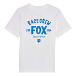Tee - shirt enfant fox racing youth slogan optic white - y - m