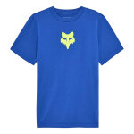 Tee - shirt enfant fox racing youth spire blue - y - l