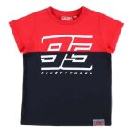Tee - shirt enfant marc marquez 93 kid bleu / rouge 2023 - 4 / 5 ans