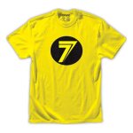 Tee - shirt enfant seven dot jaune - s Tee - shirt enfant seven dot jaune - s