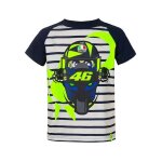 Tee - shirt enfant vr46 molina blanc ray� - 1 / 3 ans