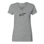 Tee shirt femme alpinestars ageless gris - xxl