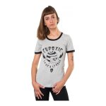 Tee - shirt femme eudoxie flor gris - s
