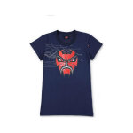 Tee - shirt femme fabio quartararo big diablo bleu - l