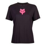 Tee - shirt femme fox racing head women black / pink - xs