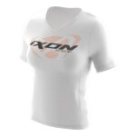 Tee - shirt femme ixon unit blanc / noir / orange - l