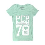 Tee - shirt femme pro circuit racing bleu marine - m