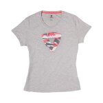 Tee - shirt femme rev'it amelia gris / rose - l