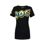 Tee shirt femme vr46 valentino rossi doc noir 2018 - l