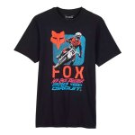 Tee - shirt fox racing x pro circuit premium ss black - l