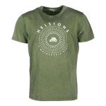 Tee - shirt helstons sunny vert / jaune - xl