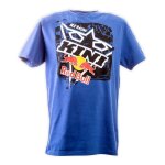 Tee shirt kini red bull square true bleu - xl