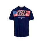 Tee - shirt nicky hayden american flag bleu - s