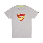 Tee - shirt rev'it manor gris / rouge - s