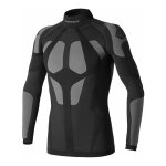 Tee - shirt technique spidi seamless noir / gris - s / m