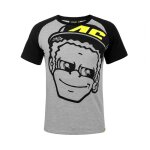Tee shirt vr46 valentino rossi dottorino gris 2018 - s