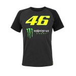 Tee shirt vr46 valentino rossi dual monster noir 2018 - l