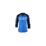 Tee - shirt ycf manches longues bleu / noir - s