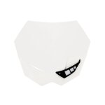 Tte de fourche blanc type cross ktm avec clairage led