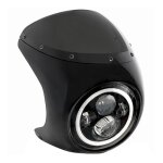 Tte de fourche universelle barracuda avec optique led dragon light