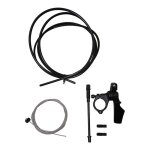 Commande de tige de selle télescopique vtt satori avec câbles et gai Commande de tige de selle télescopique vtt satori avec câbles et gai